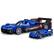 Angle. Mattel Brick Shop - Hot Wheels Cadillac Project GTP Hypercar - Blue.