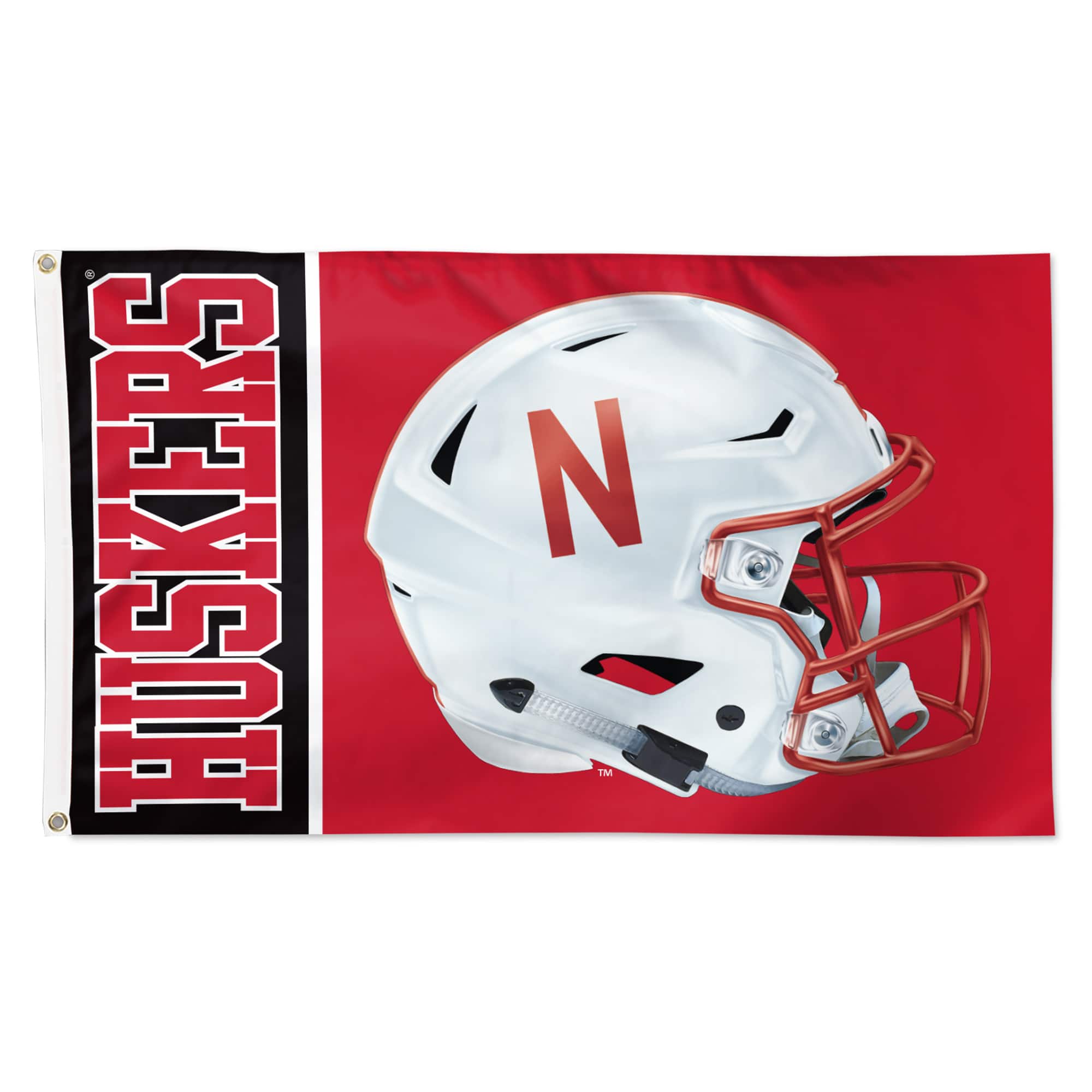 WinCraft - Nebraska Huskers 3' x 5' Helmet Deluxe Single-Sided Flag - Multicolor price history on PriceWatchPro