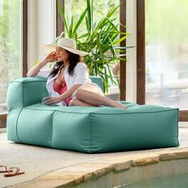 Jaxx - Baya Outdoor Chaise - Luxurious Chaise Sun Lounger for Poolside or Hospitality - Breeze