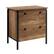 Front Zoom. Sauder - Station House 2-Drawer Lateral File Cabinet - Etched Oak.