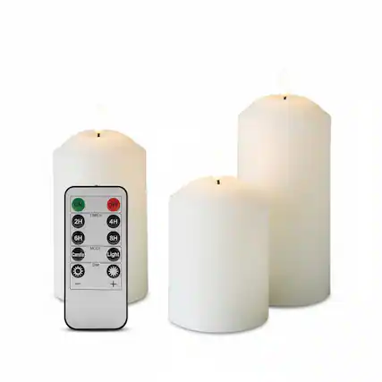 ON OFF TIMER 2H 4H 6H 8H MODE Candle Light DIM