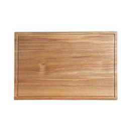 Kenmore - Elite Kenosha 29 Inch Acacia Wood Cutting Board with Groove Handles