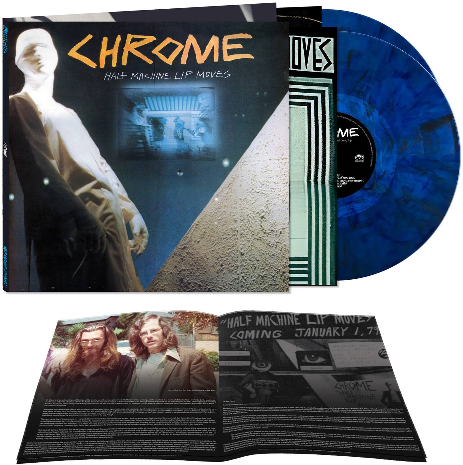Chrome - Half Machine Lip Moves - VINYL LP