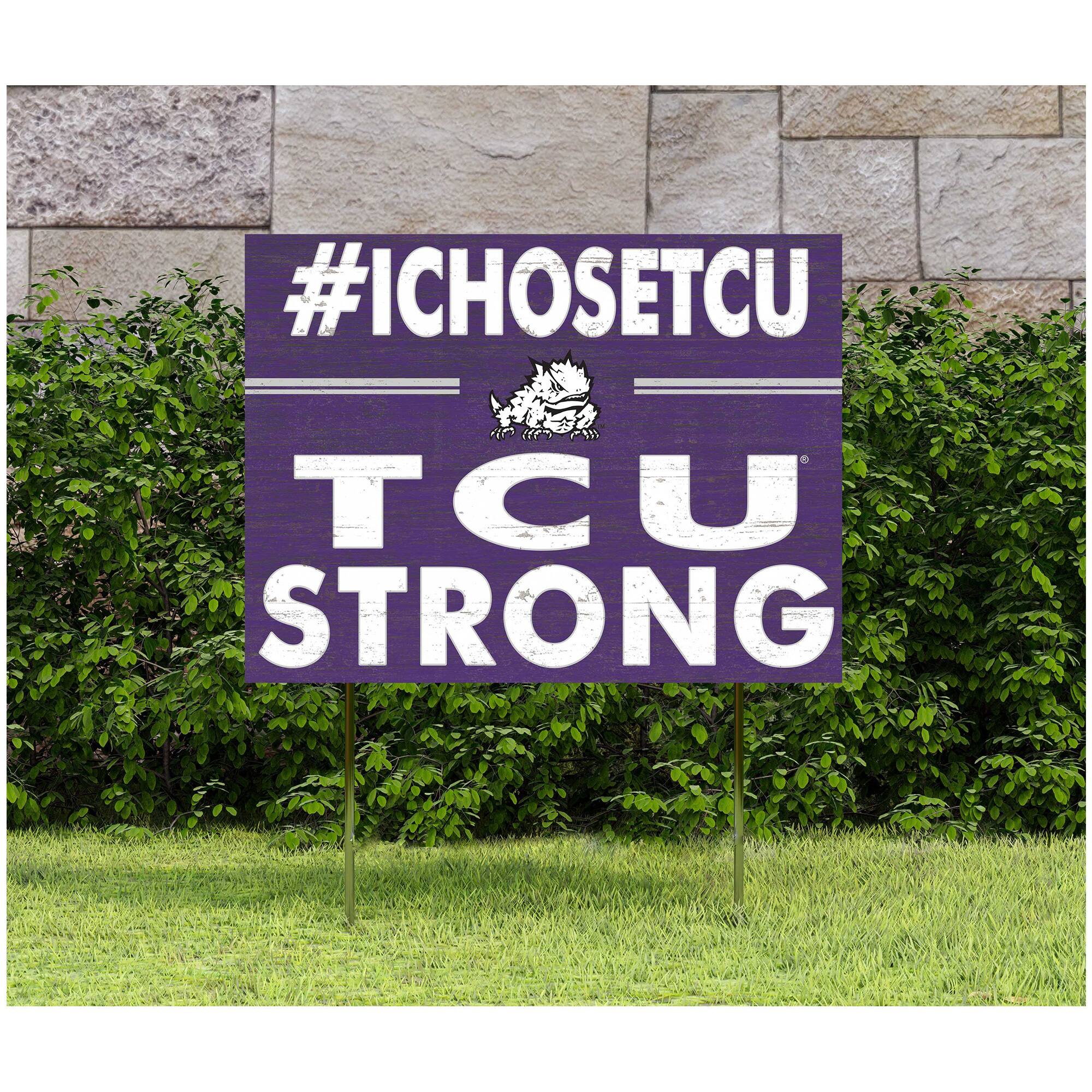 #ICHOSETCHU  
TCU  
STRONG