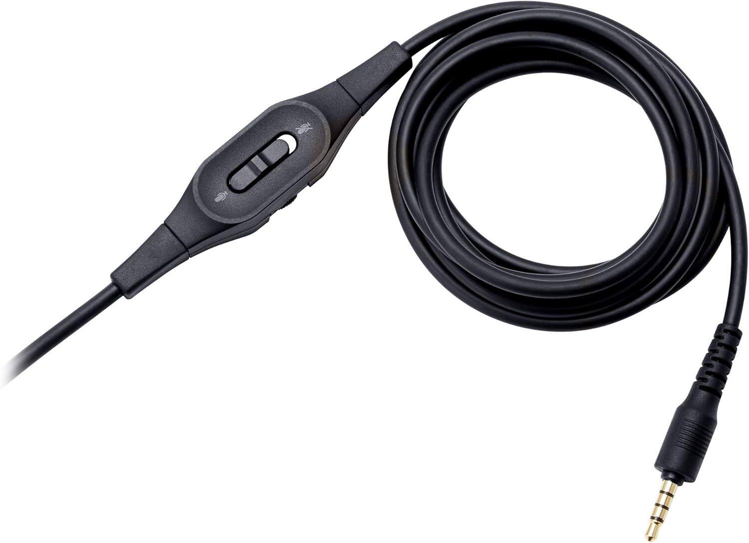 Alt View 1. Audio-Technica - Audio-Technica ATH-G1 Premium Gaming Headset - Black.
