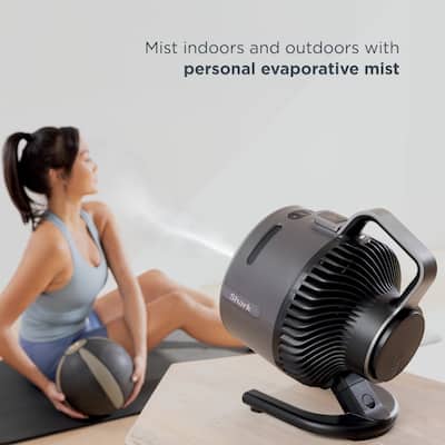 Shark FlexBreeze HydroGo Fan, Ultra powerful portable fan, Indoor Shark FlexBreeze HydroGo Fan, Ultra powerful portable fan, Indoor