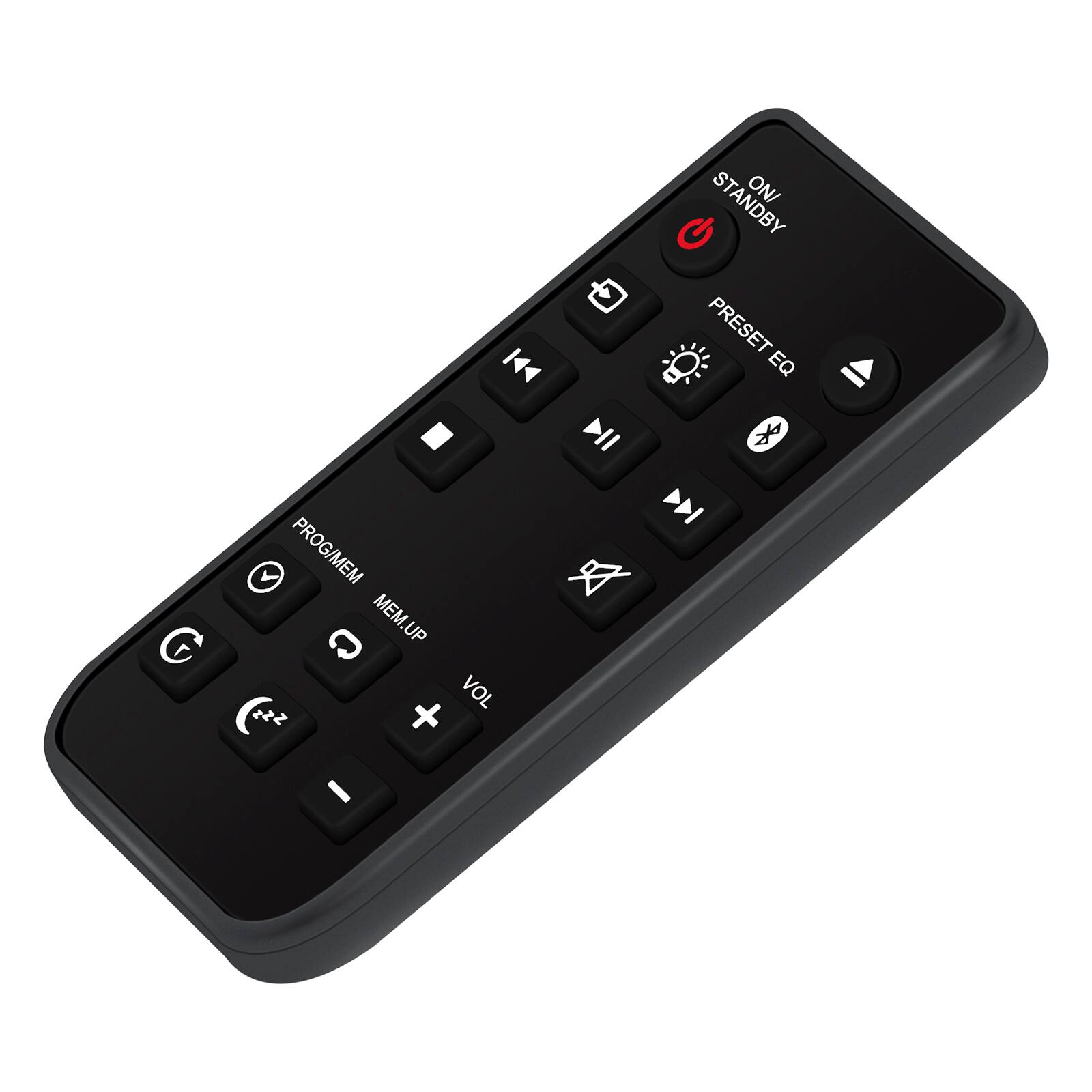K4 < PROG/MEM MEM. UP VOL ZZ + I DII STANDBY ON/ PRESET EQ *