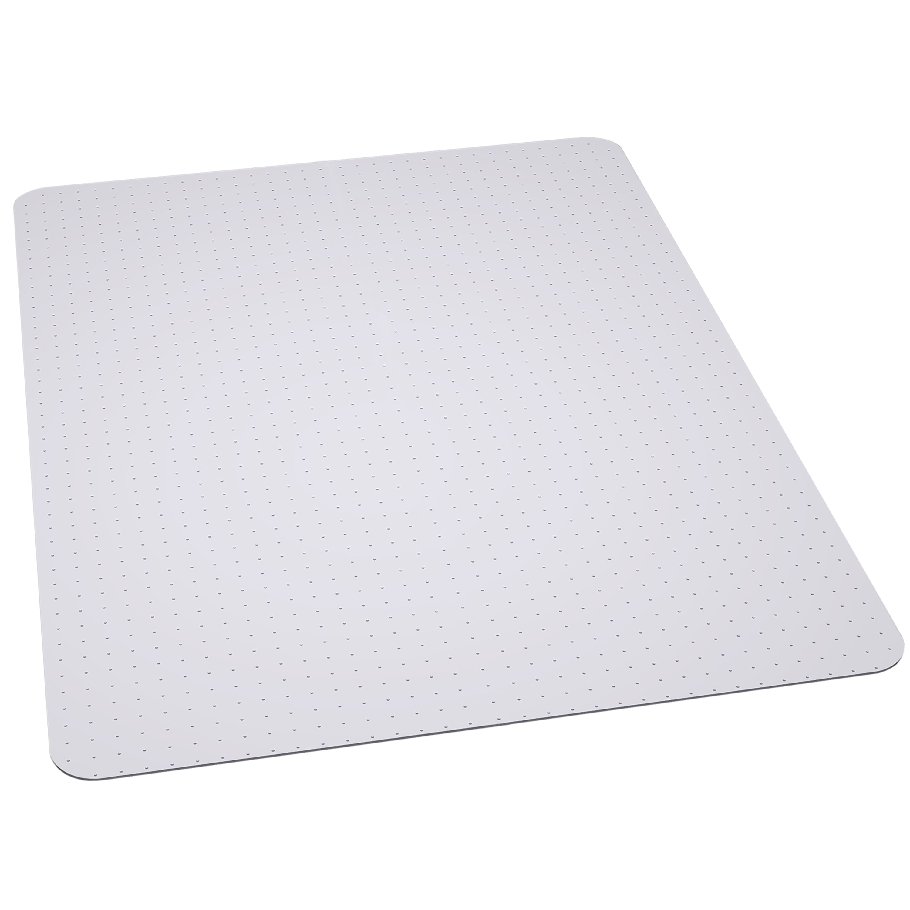 Emma + Oliver - 45'' x 53'' Carpet Chair Mat - Clear