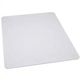 Emma + Oliver - 45'' x 53'' Carpet Chair Mat - Clear