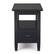 Left. Simpli Home - Warm Shaker Narrow Side Table - Black.
