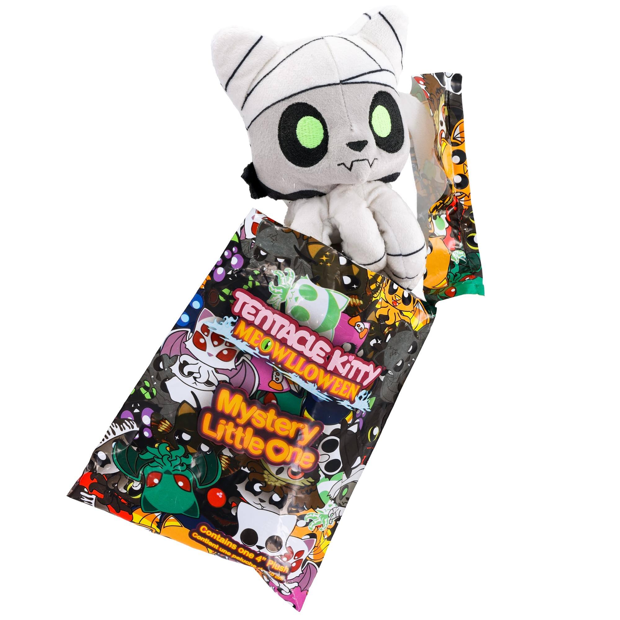 0.0 TENTACLE MEOWLOWEEN KITTY Mystery Little One Contains one 4" Plush