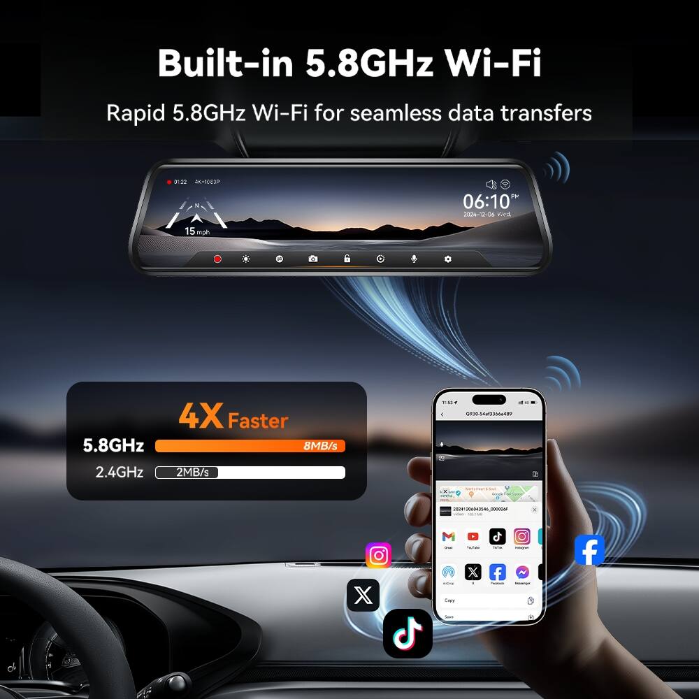 Built-in 5.8GHz Wi-Fi  
Rapid 5.8GHz Wi-Fi for seamless data transfers  

4X Faster  
5.8GHz 8MB/s  
2.4GHz 2MB/s  

06:10 PM  
2024-12-06  

15 mph  

4X Faster  
5.8GHz 8MB/s  
2.4GHz 2MB/s  

G20-541644692446924469244692446924469244692446924469244692446924469244692446924469244692446924469244692446924469244692446924469244692446924469244692446924469244692446