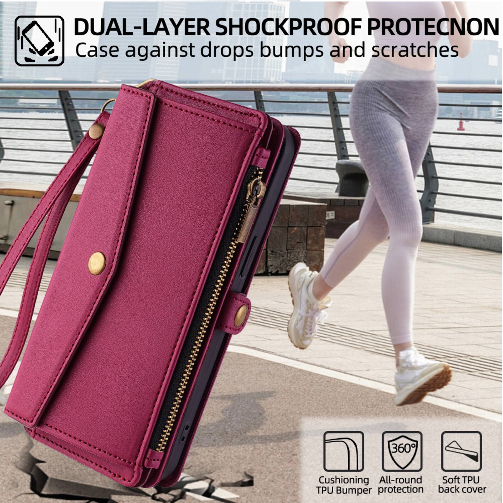 DUAL-LAYER SHOCKPROOF PROTECNON Case against drops, bumps and scratches

360° Cushioning All-round Soft TPU TPU Bumper protection back cover