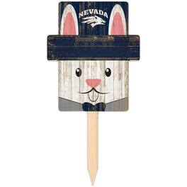 Fan Creations - Nevada Wolf Pack 16" x 19" Easter Bunny Yard Stake - Multicolor