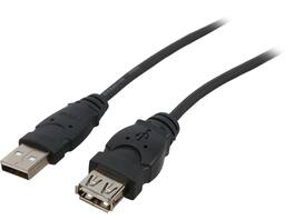 Belkin - F3U134B06 Black USB Extension Cable