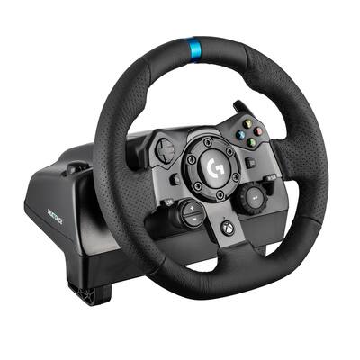 Logitech G923 Racing Wheel and Pedals Trueforce Sim Driving Wheel Logitech G923 Racing Wheel and Pedals Trueforce Sim Driving Wheel