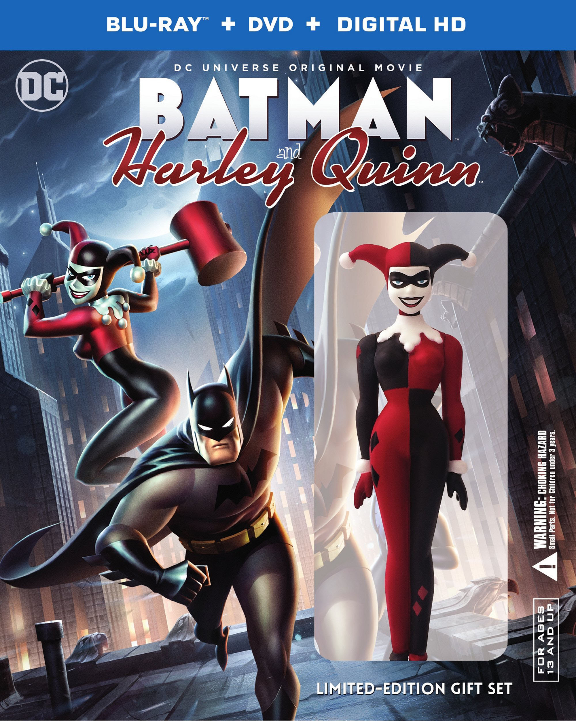 Estructuralmente digerir Moderar Customer Reviews: Batman and Harley Quinn [Deluxe Edition] [Blu-ray] [2  Discs] [2017] - Best Buy
