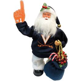 Santa's Workshop - Virginia Cavaliers 12" Animated Musical Santa - Red