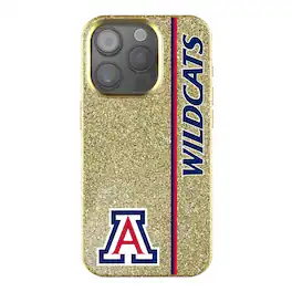 Keyscaper - NCAA - Arizona Wildcats iPhone Bling Case - 14 - Gold