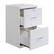 Alt View 14. OSP Home Furnishings - Alpine 2-Drawer Vertical File with Lockdowel Fastening System - White.