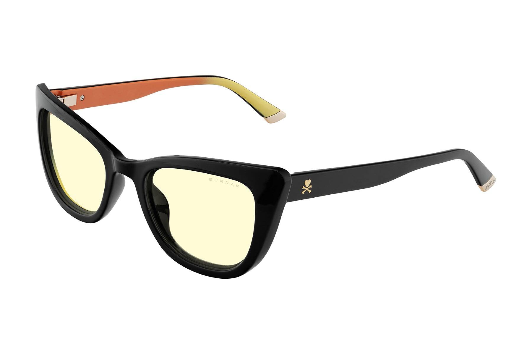 Back. GUNNAR - GUNNAR Computer Glasses  - tokidoki Sweet Fruits, Banana Split, Amber Lens - Blue Light Blocking, Relieve Dry Eye - Banana Split.