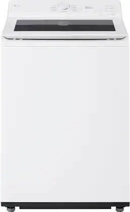 LG - 5.0 Cu. Ft. High-Efficiency Smart Top Load Washer with Easy Unload - Alpine White