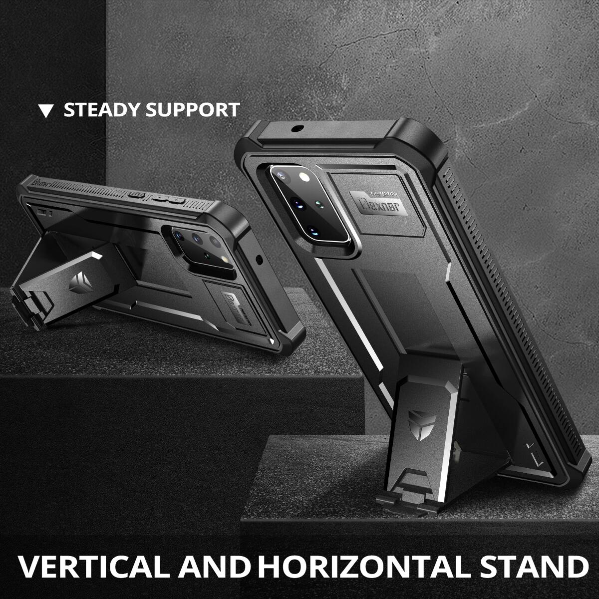 STEADY SUPPORT  
VERTICAL AND HORIZONTAL STAND