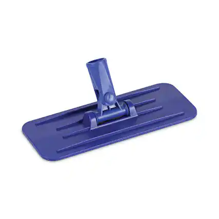 Front. Boardwalk - Boardwalk Swivel Pad Holder, Plastic, Blue, 4 x 9.