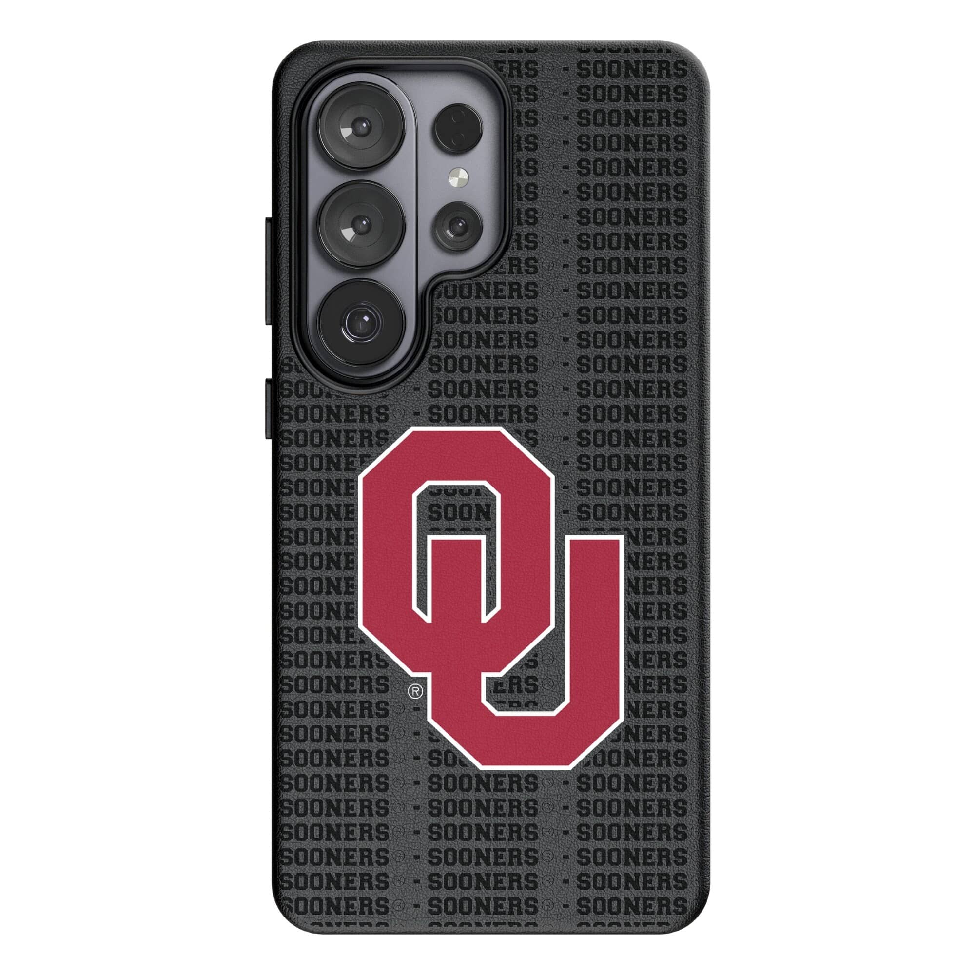 Keyscaper - NCAA - Oklahoma Sooners Text Backdrop Galaxy Magnetic Bump Case - S25 Plus - Black price history on PriceWatchPro