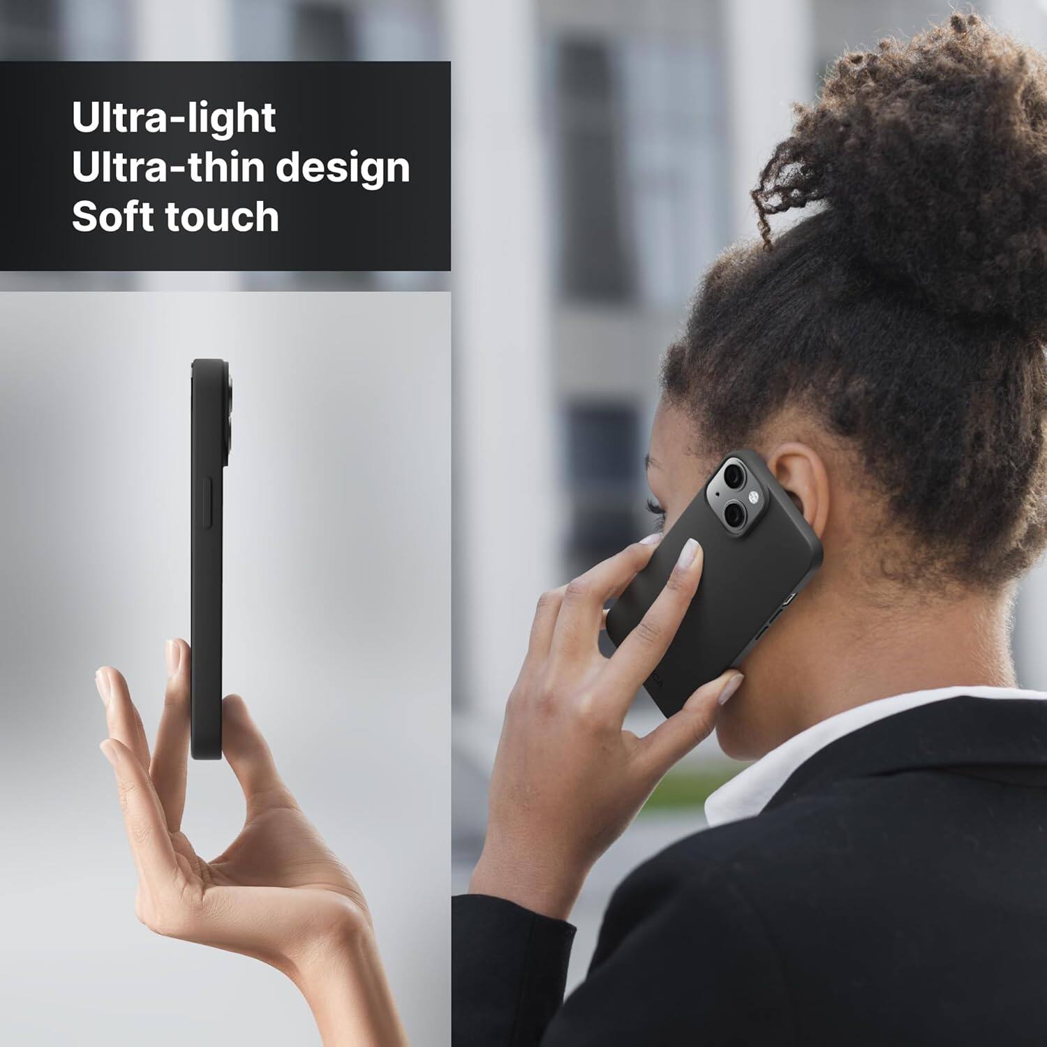 Ultra-light, Ultra-thin design, Soft touch.