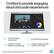 Crafted to provide engaging visual and audio experiences, the HP monitor features a 27" IPS anti-glare touchscreen, DC Dimming technology, and Eyesafe Certified display for low blue light. Additionally, the monitor offers Adaptive audio and audio tuning by Poly Studio, ensuring an immersive audio experience. The Flicker-free capability is achieved by eliminating screen flickering through the integration of DC-dimming LED backlights or LED emissions. The OLED panel is functional with DC-DIMMING when above 100nits.