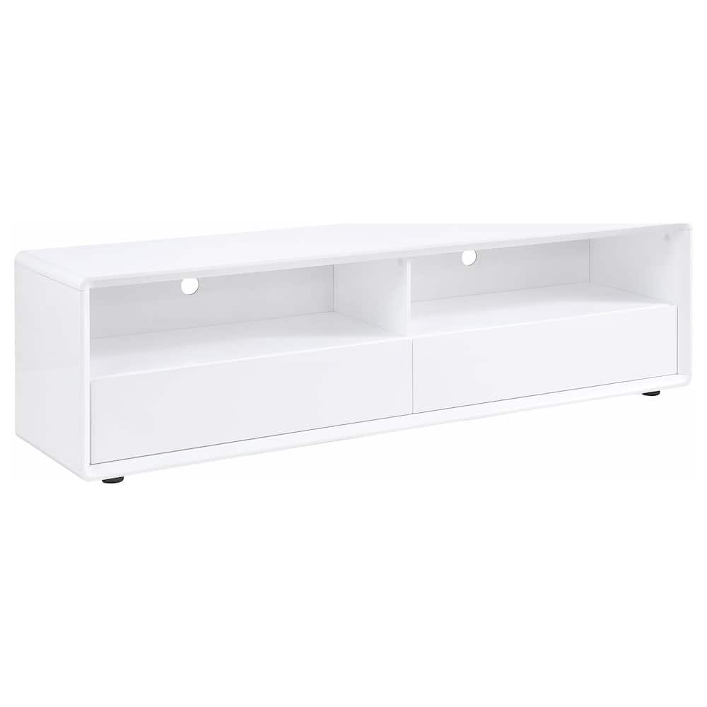 Coaster Co. of America - Ellice 71-inch TV Stand Media Console - White