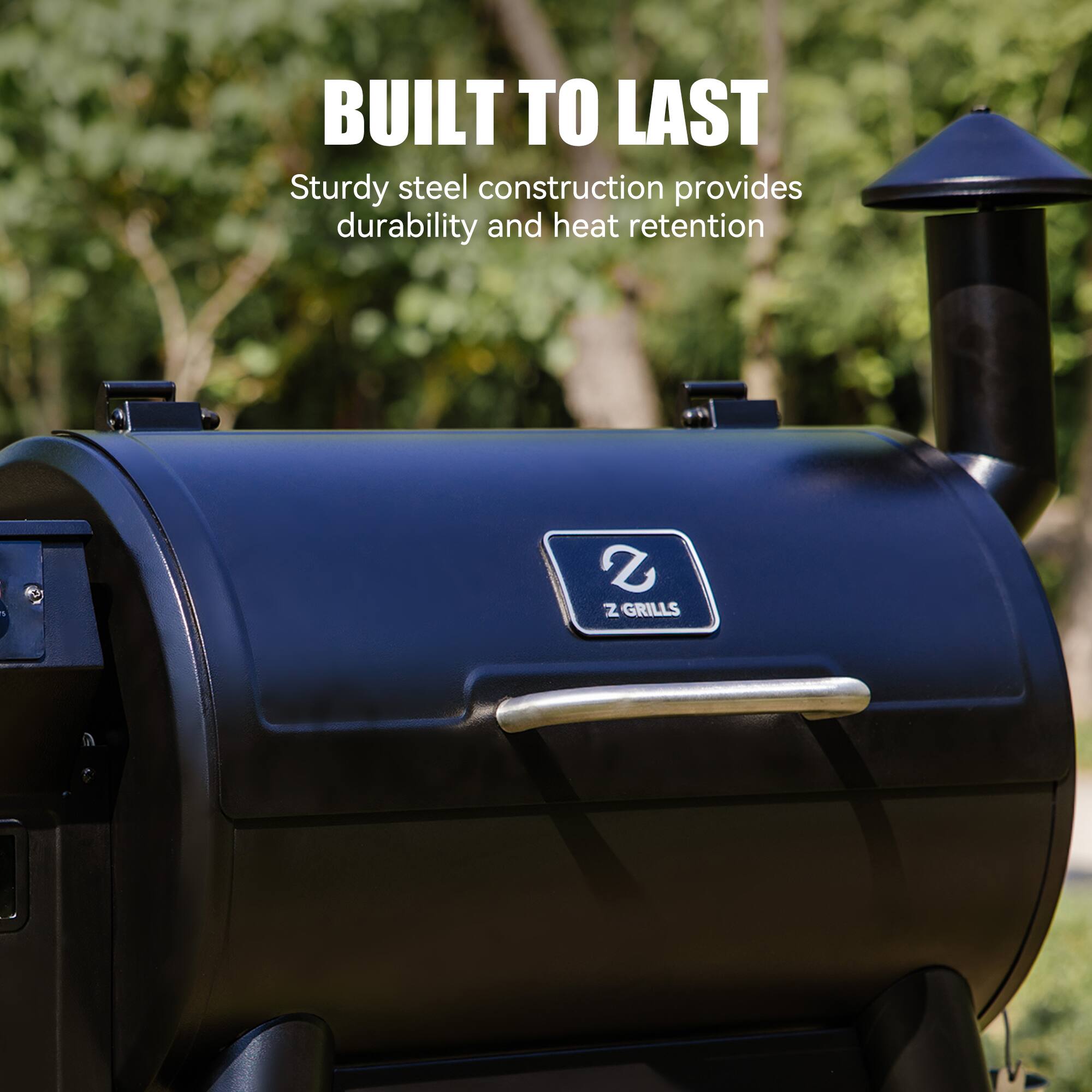 Z GRILLS Pioneer 459 sq. in. Pellet Grill and Smoker with PID