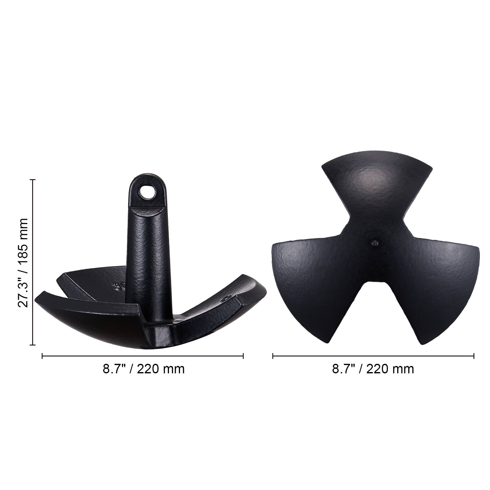 mm 185 / 27.3" .3"/ 1 8.7" /220 / mm 8.7" .70 / 220 / mm