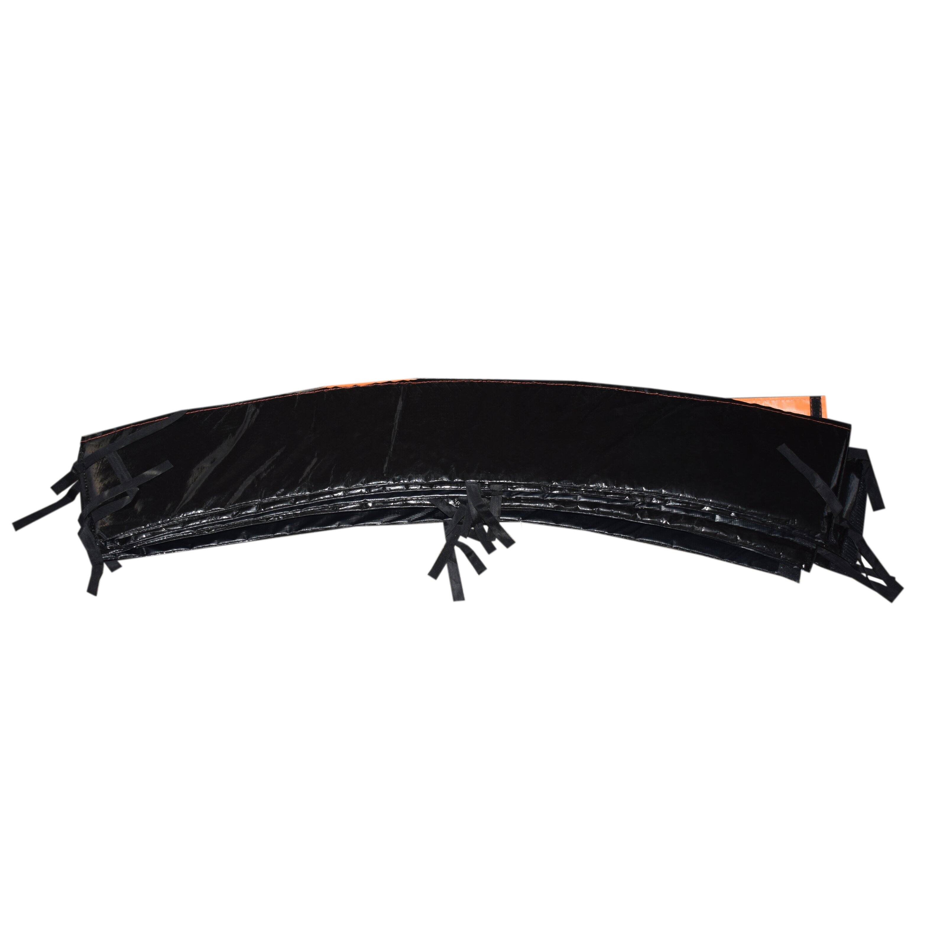 Front. TinyHomie - Spare Parts Orange Cover Pad For 8Ft Outdoor Trampoline Only.