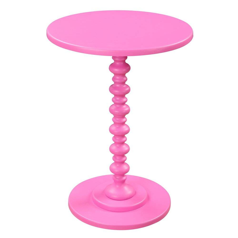 Convenience Concepts - Palm Beach Spindle Table - Pink