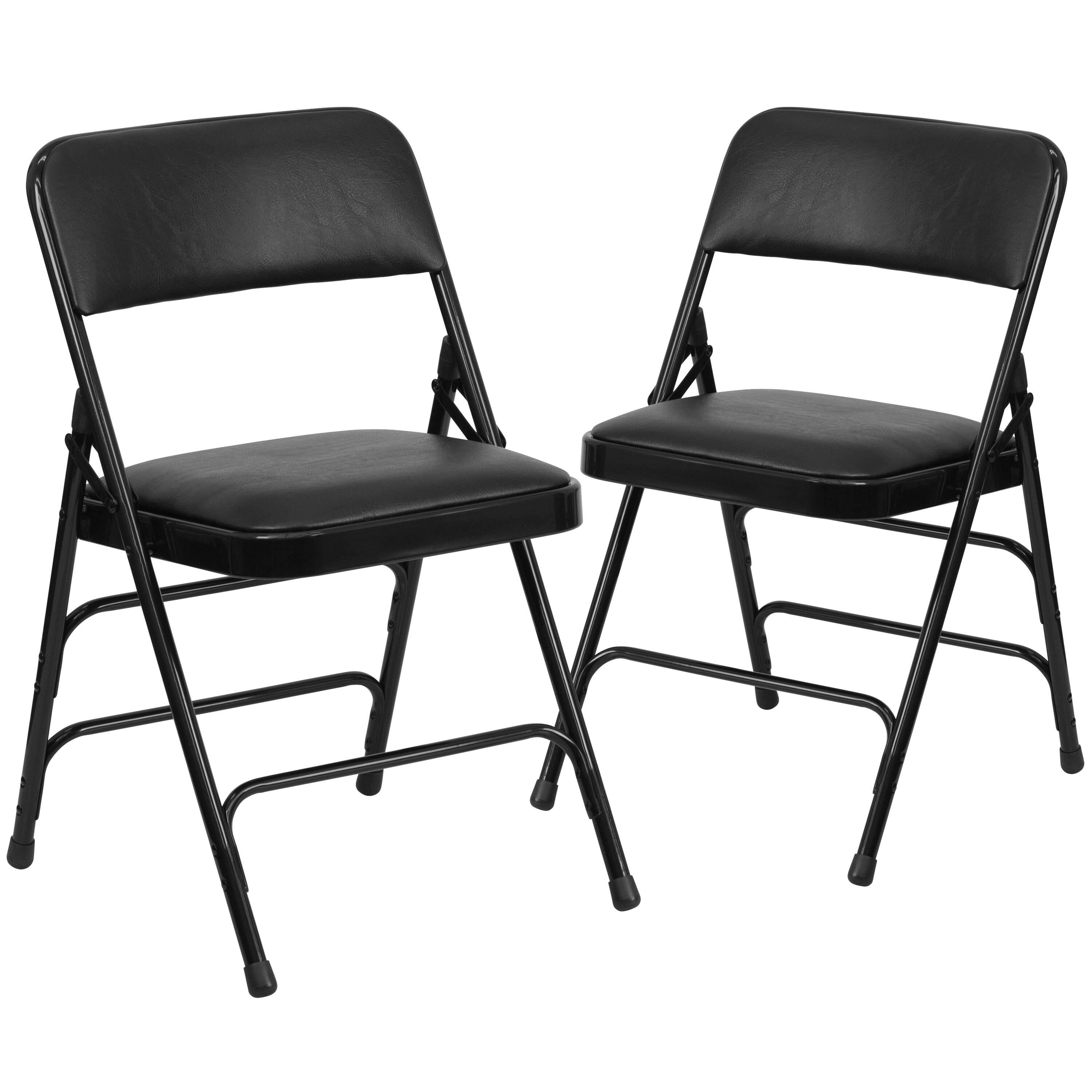 Black Folding Chairs