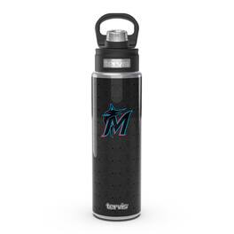Tervis - Miami Marlins 24oz. Weave Stainless Steel Wide Mouth Bottle - Multicolor