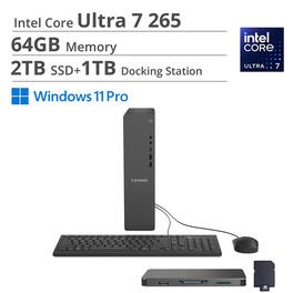 Lenovo - IdeaCentre Tower Desktop - Intel Core Ultra 7 Processor 265 - 64GB RAM - 2TB SSD - Luna Grey