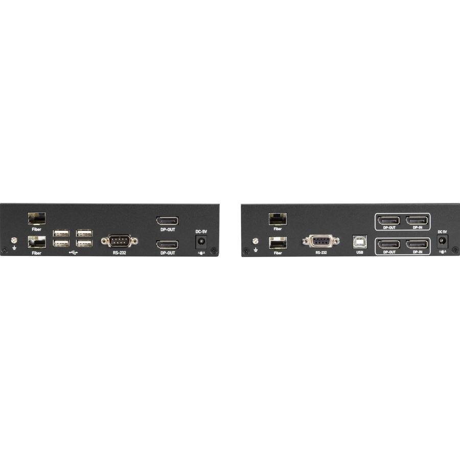 Fiber  
DP-OUT  
DC-5V  
Fiber  
OP-OUT  
OP-IN  
DC DV  
+  
Fiber  
RS-232  
DP-OUT  
4  
Fiber  
RS-232  
USB  
DP-OUT  
DP-IN