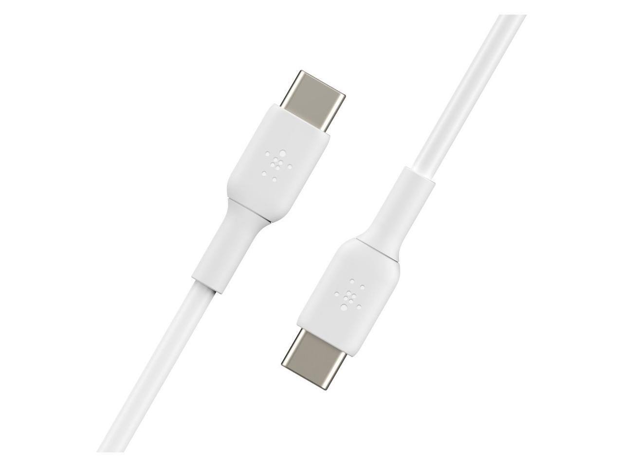 Alt View 2. Belkin - Belkin BOOST CHARGE USB-C to USB-C Cable (2m / 6.6ft, White).
