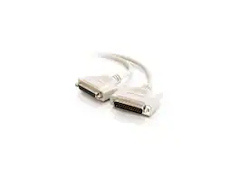 Cables to Go - C2G 02656 DB25 M/F Serial RS232 Extension Cable, Beige (10 Feet, 3.04 Meters)