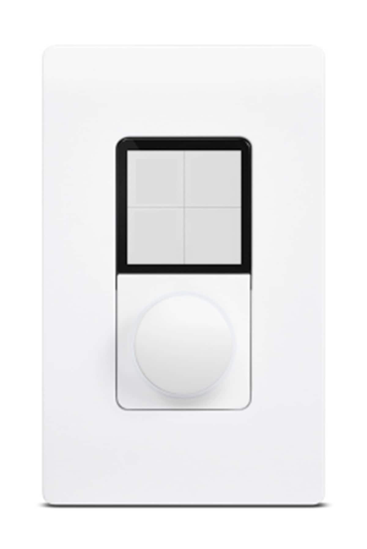 Sonance - Blaze Wall-M US - Multi-Zone PoE-Powered Wall-Controller (Each) - White