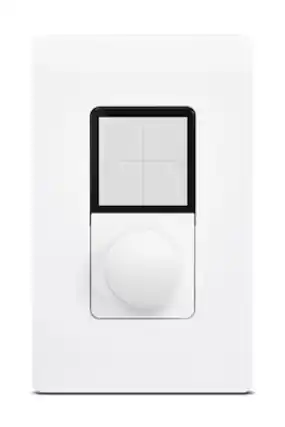 Front. Sonance - Blaze Wall-M US - Multi-Zone PoE-Powered Wall-Controller (Each) - White.