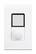 Front. Sonance - Blaze Wall-M US - Multi-Zone PoE-Powered Wall-Controller (Each) - White.
