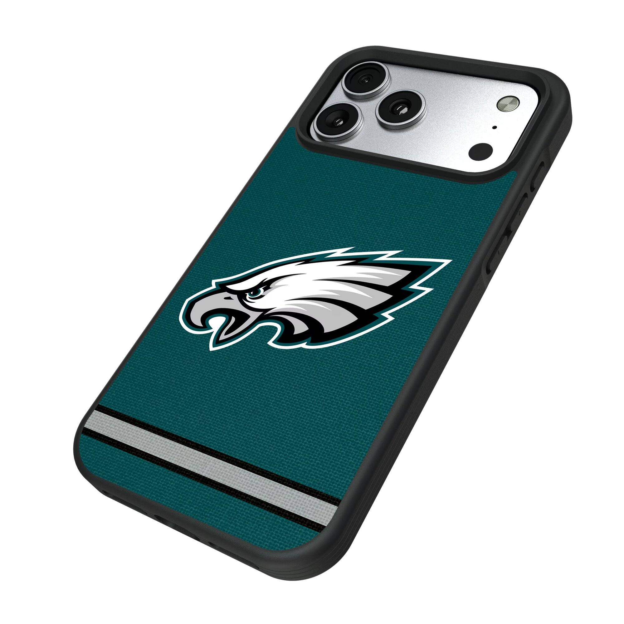 Alt View 1. Keyscaper - Philadelphia Eagles Bump Case with 8.2ft Drop Protection - 16 - Multicolor.