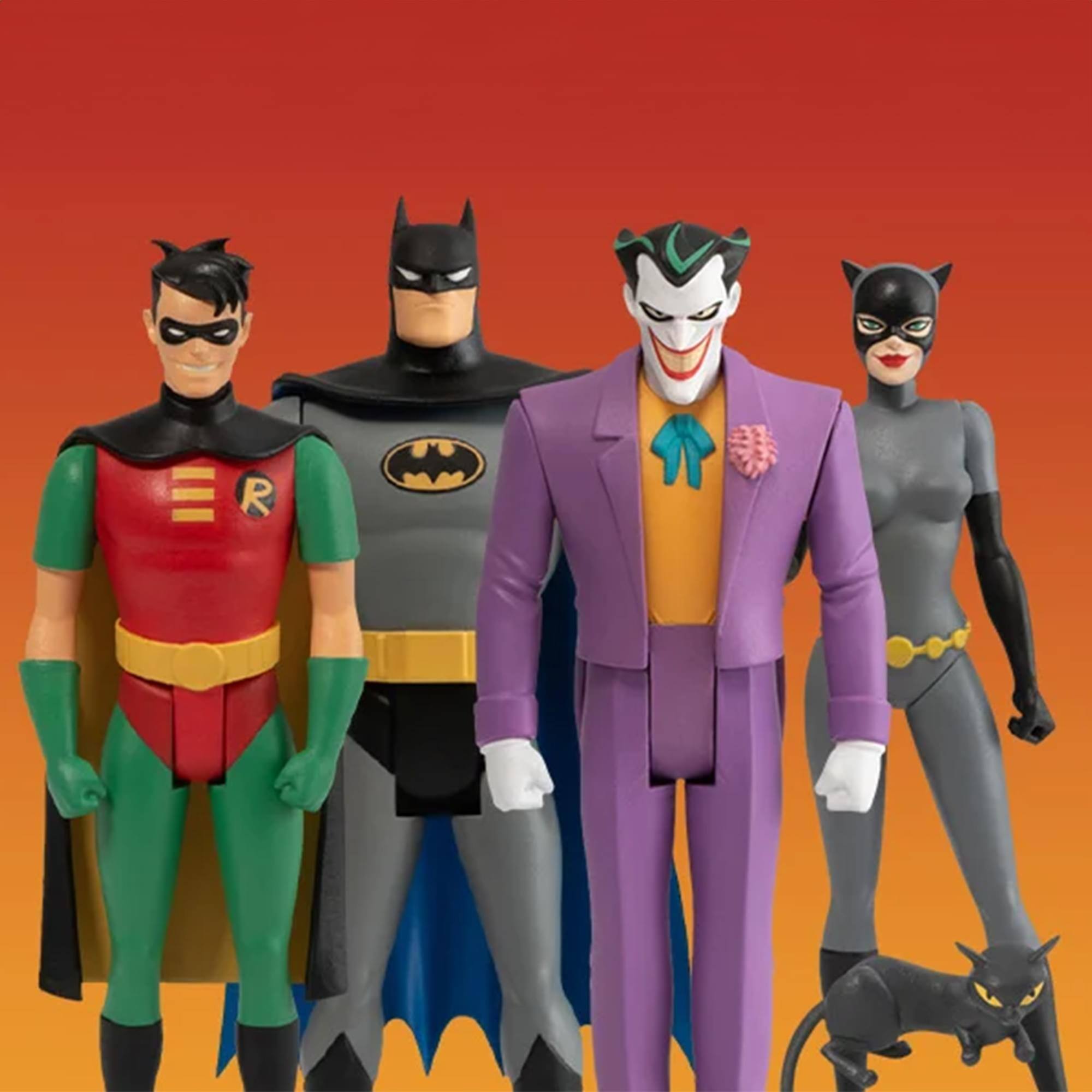 Alt View 3. DC Universe - DC Comics 5 Points Batman: The Animated Series | Robin - Red.