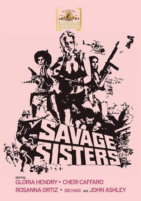 Front. Savage Sisters - DVD.