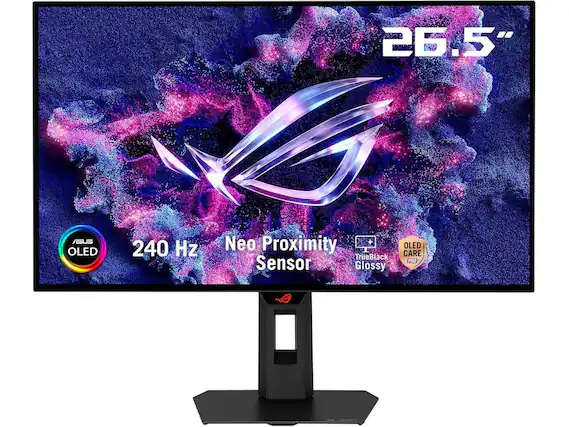 26.5" ASUS OLED 240 Hz Neo Proximity Sensor TrueBlack Glossy OLED CARE PRO