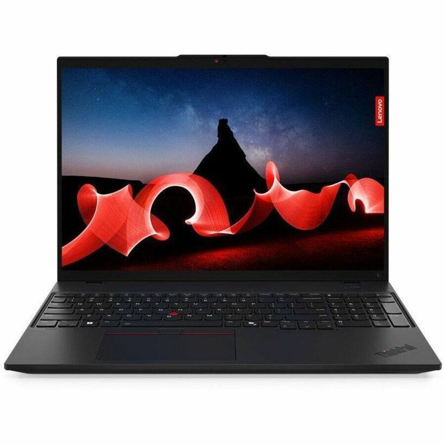 Alt View 3. Lenovo - Lenovo ThinkPad L16 Gen 1 21L70003US 16" Touchscreen Notebook - WUXGA - AMD Ryzen 7 PRO 7735U - 16 GB - 512 GB SSD - Eng - Eclipse Black.